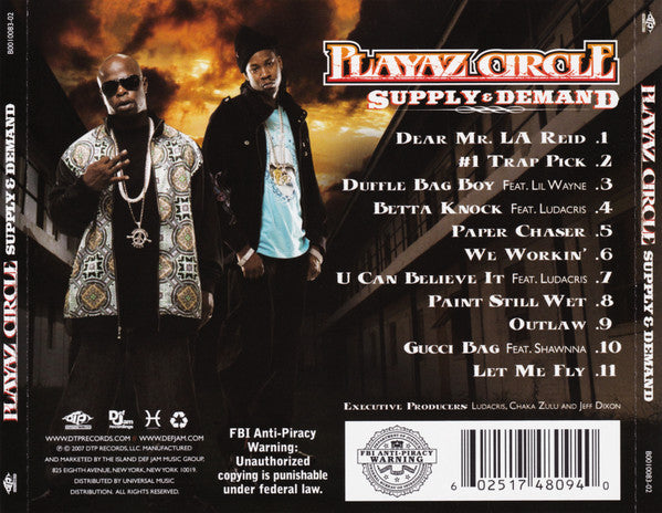 Playaz Circle – Supply & Demand