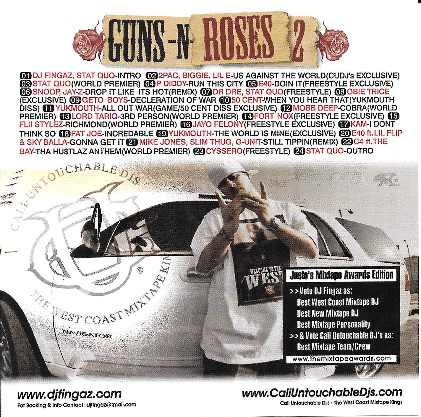 DJ FINGAZ - GUNS-N-ROSES VOL. 2