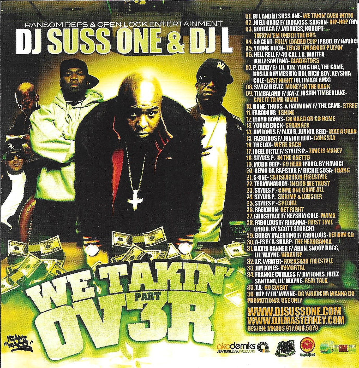 DJ L & DJ SUSS ONE - WE TAKIN OVER PART 3