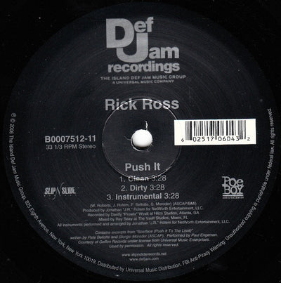 Rick Ross – Push It