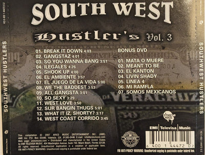 Various – South West Hustler's Vol. 3