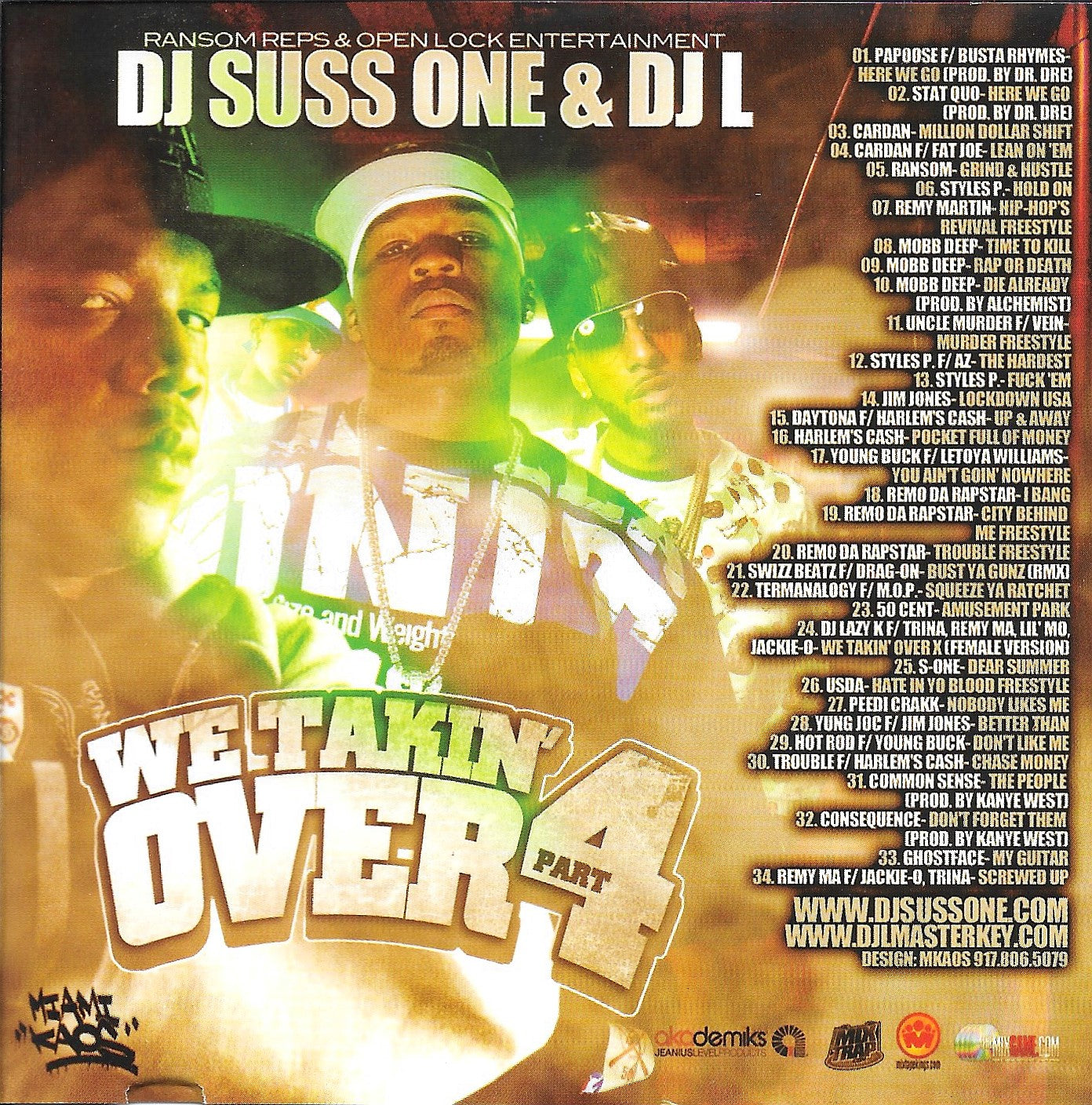 DJ L & DJ SUSS ONE - WE TAKIN OVER PART 4