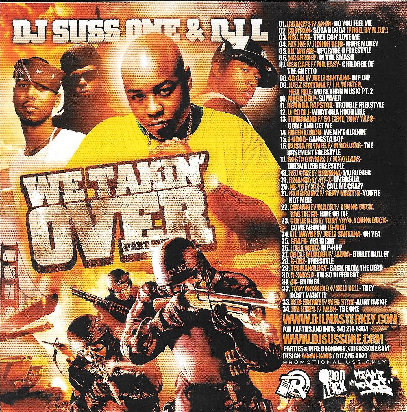 DJ L & DJ SUSS ONE - WE TAKIN OVER PART 1