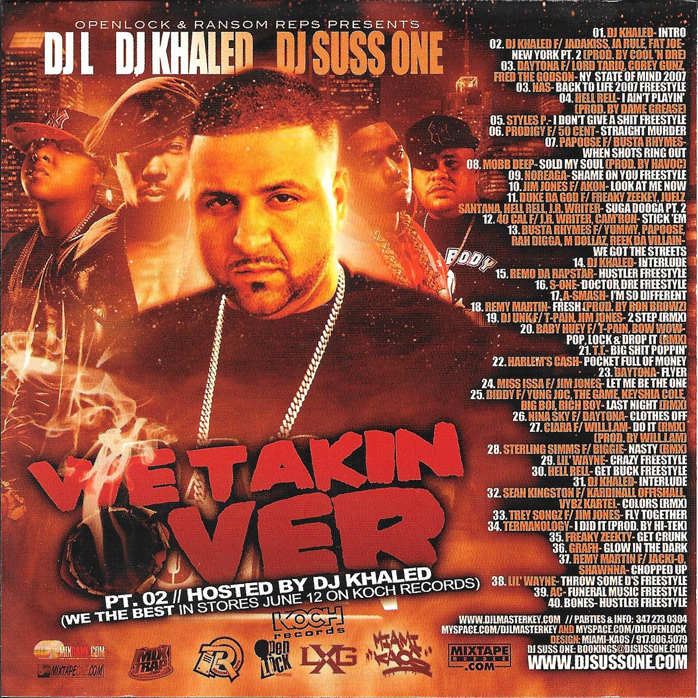DJ L & DJ SUSS ONE - WE TAKIN OVER PART 2