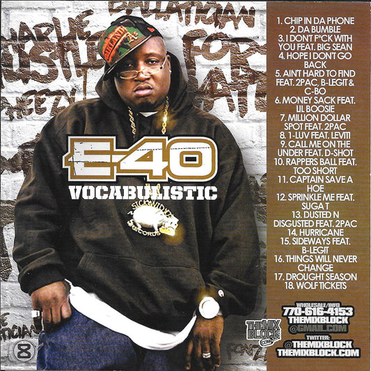E-40 VOCABULISTIC