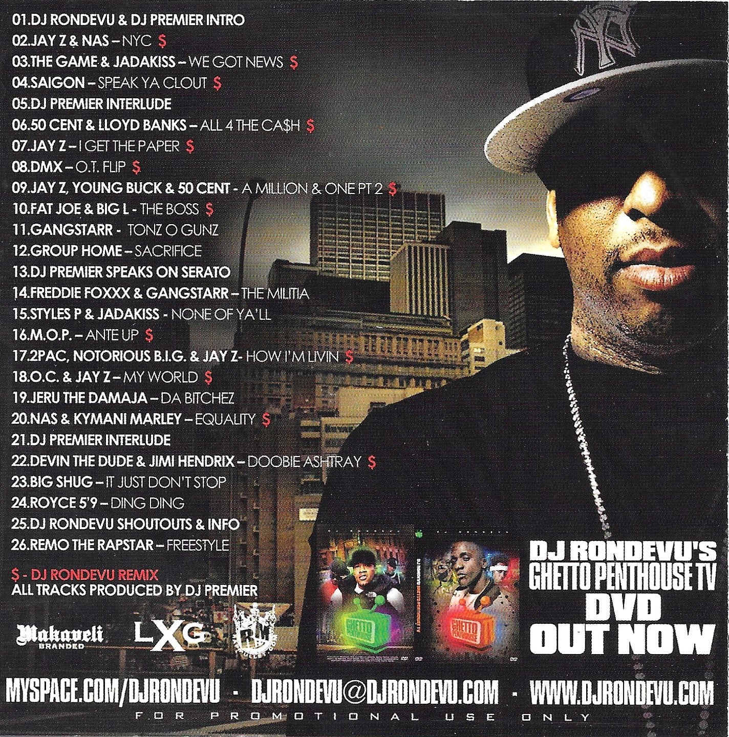 DJ RONDEVU & DJ PREMIER THE REALNESS