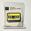 Vivitar Airpods Retro Protective Case Apple Pro Cassette C-90 Silicone w/ Clip